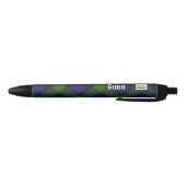 Noir Clan Gunn Stylo À Encre Tartan (Bas)