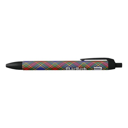 Noir Clan MacBeth Stylo Tartan (Haut)