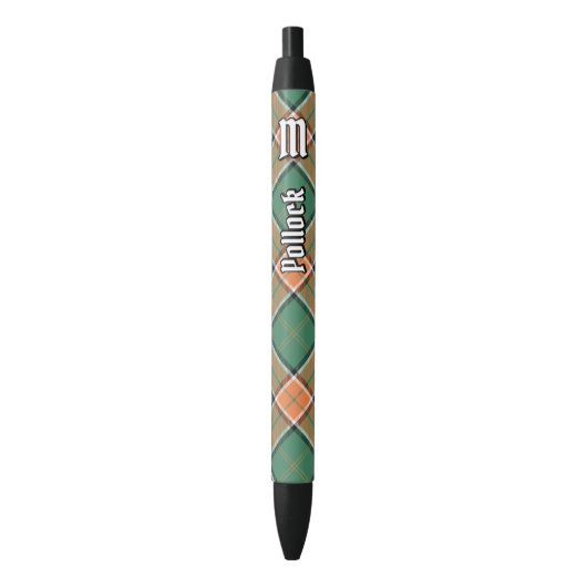 Noir Clan Pollock Stylo D'Encre Tartan (devant Vertical)