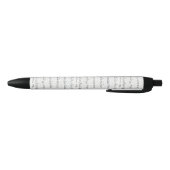 Noir Conserver de la promesse Feuille manuscrite stylo (Bas)