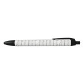 Noir Conserver de la promesse Feuille manuscrite stylo (Haut)