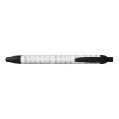Noir Conserver de la promesse Feuille manuscrite stylo (Dos)