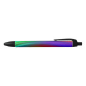 Noir Couleurs torsadées Stylo Abstrait (Haut)