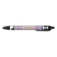 Cow-girl pourpre, stylo de bandanna