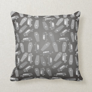 Noir de coussin d'entrepreneur de pompes funèbres