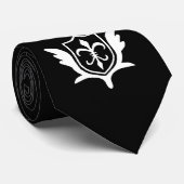 Noir de cravate de Mahora (Roulé)