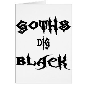 Noir de fouille de Goths