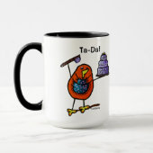 Noir de LimbBirds tasse de sonnerie de 15 onces (Gauche)