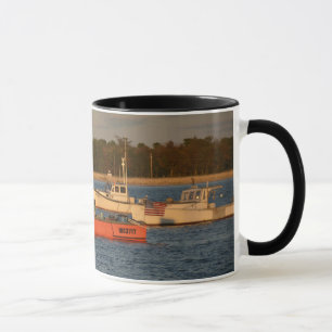 Noir de point de pin tasse de sonnerie de 11 onces