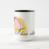 Noir "de poussin de Lov" tasse combinée de 15 (Centre)