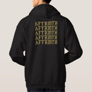 Noir de sweat - shirt à capuche d'AFTRMTH