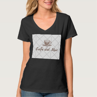 Noir de T-shirt de femme