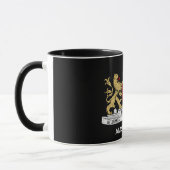 Noir de tasse de drapeau d'Amsterdam (Gauche)