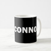 Noir de tasse d'I <3 Connor (Devant droit)