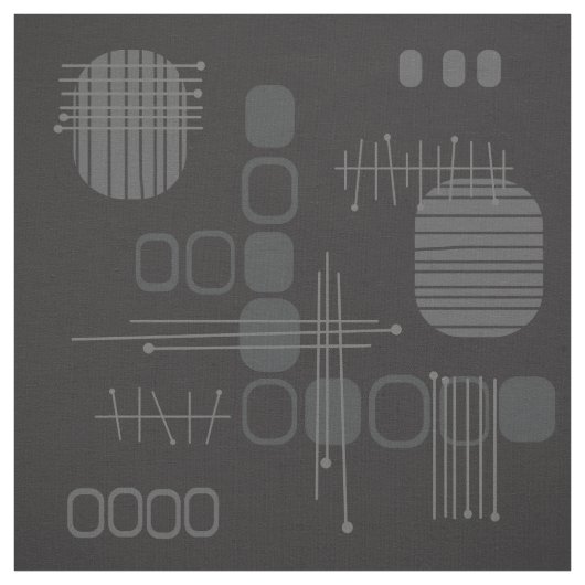Noir de tissu d'écorce Abstrait atomique (Échantillon)