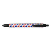 Noir Drapeau Costa Rica stylo (Dos)