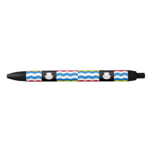 Noir Drapeau de Bedfordshire Stylo d'encre noire
