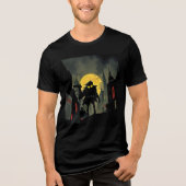 Noir Dreams: Hazy Cityscape T-shirt (Voorkant)