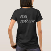 Noir du T-shirt des femmes de KPDX (Dos)