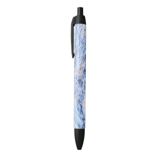 Noir Eau flottante bleu stylo (Haut (Vertical))