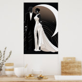 NOIR ELEGANCE #1 POSTER (Keuken)