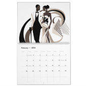 NOIR ELEGANCE 2025 Kalender (Feb 2026)
