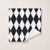 Noir et blanc (Gant de toilette)