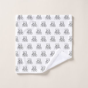 Noir et blanc : 0 à 9