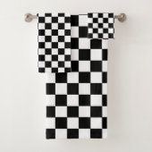 Noir et blanc Checkered (En situation)