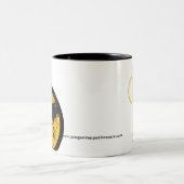 Noir et blanc de tasse de P.E.R (Centre)