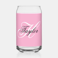 Noir et blanc Fatigue Monogramme rose