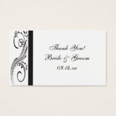 Noir et blanc Frotles Noir et Blanc Mariage favori (Devant)