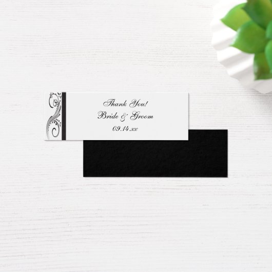 Noir et blanc Frotles Noir et Blanc Mariage favori (Bureau)