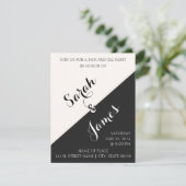 Noir et blanc | Invitation de la partie Jack & Jil (Debout devant)