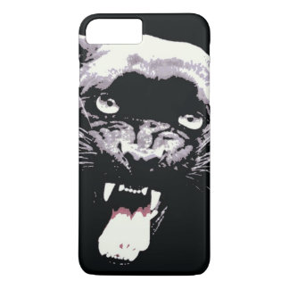 Noir et blanc Jaguar Eyes iPhone 7 Coque