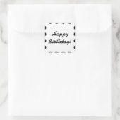 Noir Et Blanc - Joyeux Sticker Anniversaire (Sac)