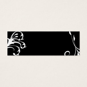 Noir et blanc maigres de carte