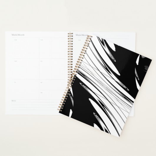 Noir et blanc moderne (Devant avec enveloppe)