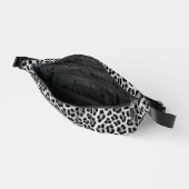 Noir et blanc monochrome, léopard motif (Ouvrir)