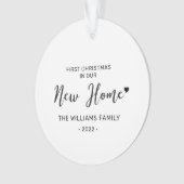 Noir et blanc Nouvelle maison Première photo de No (devant)