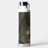 noir et blanc nuit démon bouteille d'eau imprimée (Avant)