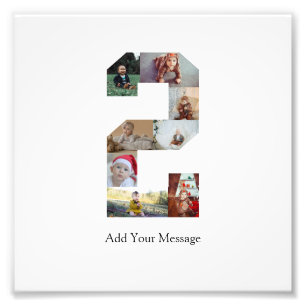 Noir et blanc Numéro 2 Photo Collage