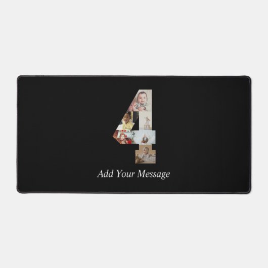 Noir et blanc Numéro 4 Photo Collage (Recto)