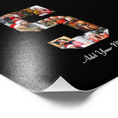 Noir et blanc Numéro 5 Photo Collage (Coin)