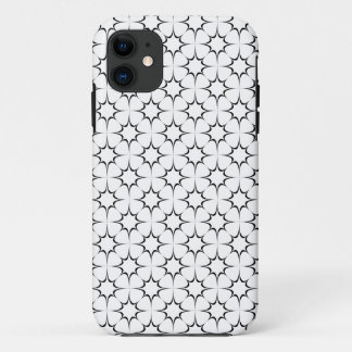 Noir et blanc Star sans couture iPhone / coque ipa