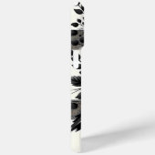 Noir et blanc Tournesol Plaid iPhone & coque ipad (Verso / Droite)