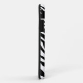 Noir et blanc Zebra Mate ID™ iPhone 5 Coque (Dos/Droite)