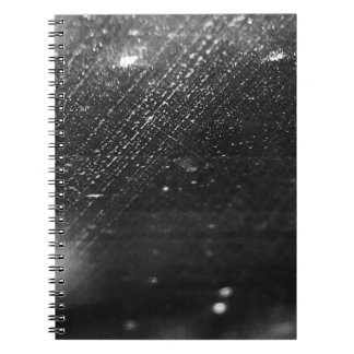 Noir et carnet de pluie