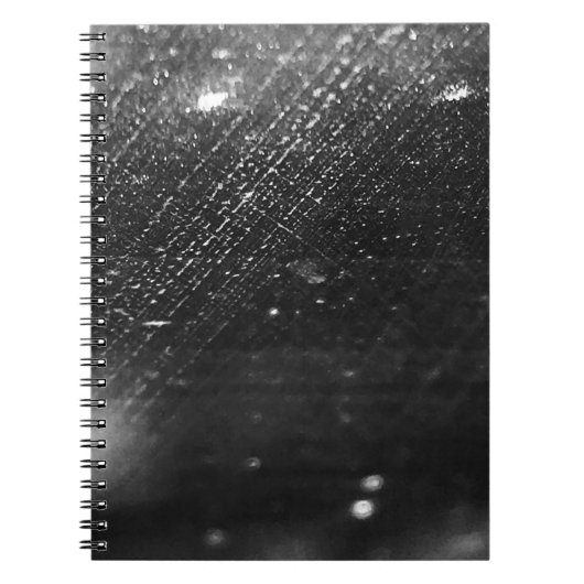 Noir et carnet de pluie (Devant)