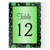 Noir et carte scintillante de nombre de Tableau de (Intérieur (Gauche))